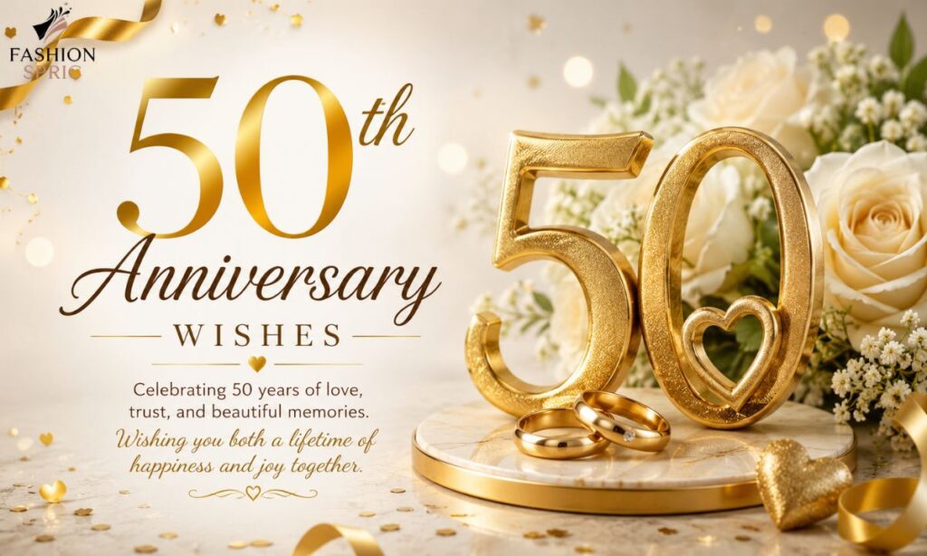 Heartfelt 50th Anniversary Wishes