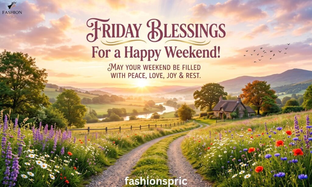 friday blessings for a happy weekend