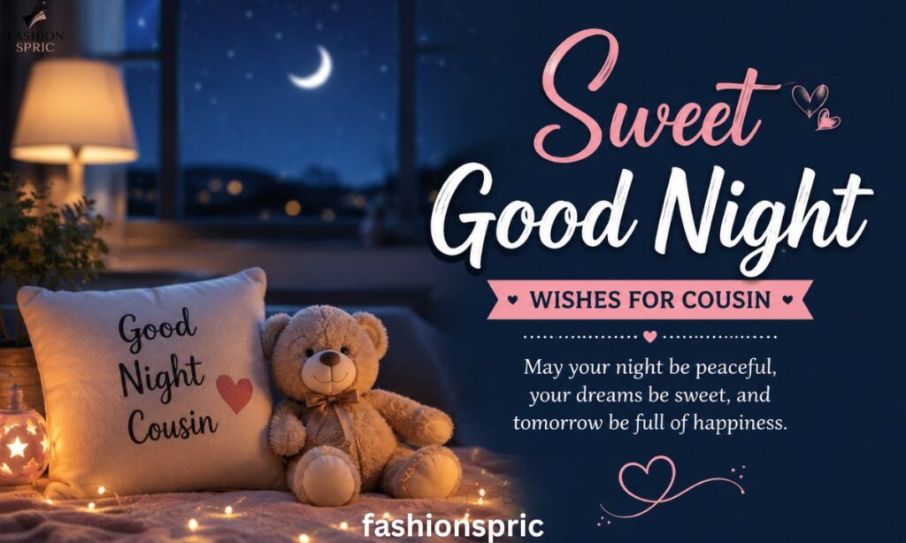 good night wishes for cousin 