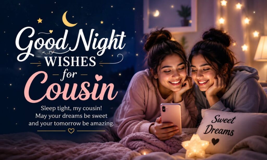 good night wishes for cousin
