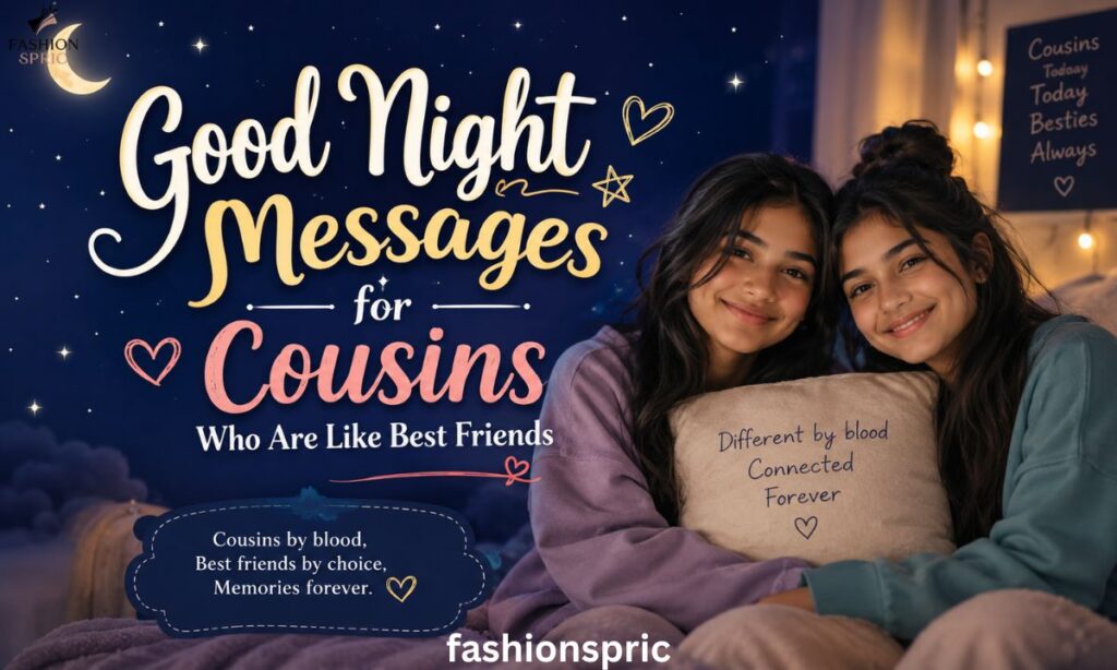good night wishes for cousin 