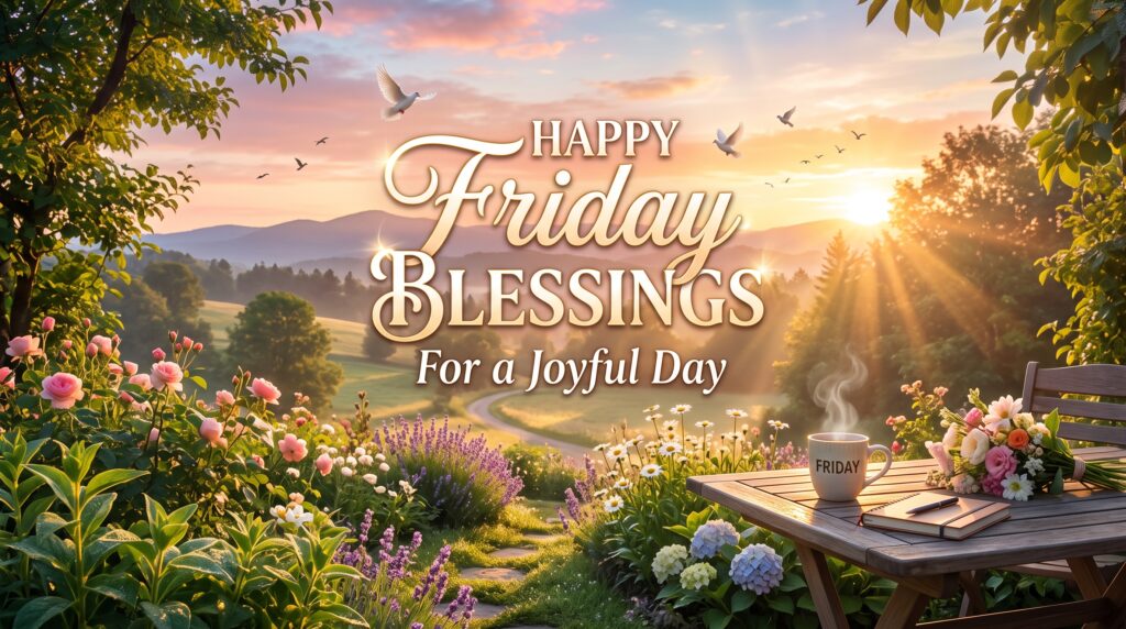 happy friday blessings for a joyful day