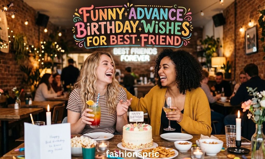 Funny Advance Birthday Wishes For Best Friend