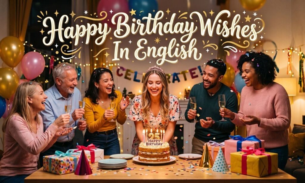 Happy Birthday Wishes In English