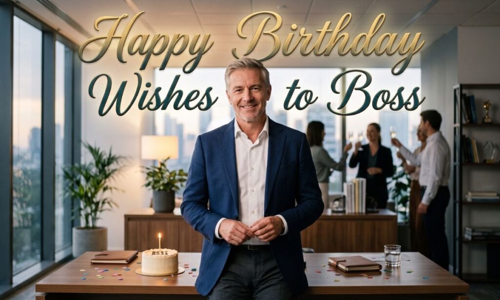 Happy Birthday Wishes to Boss
