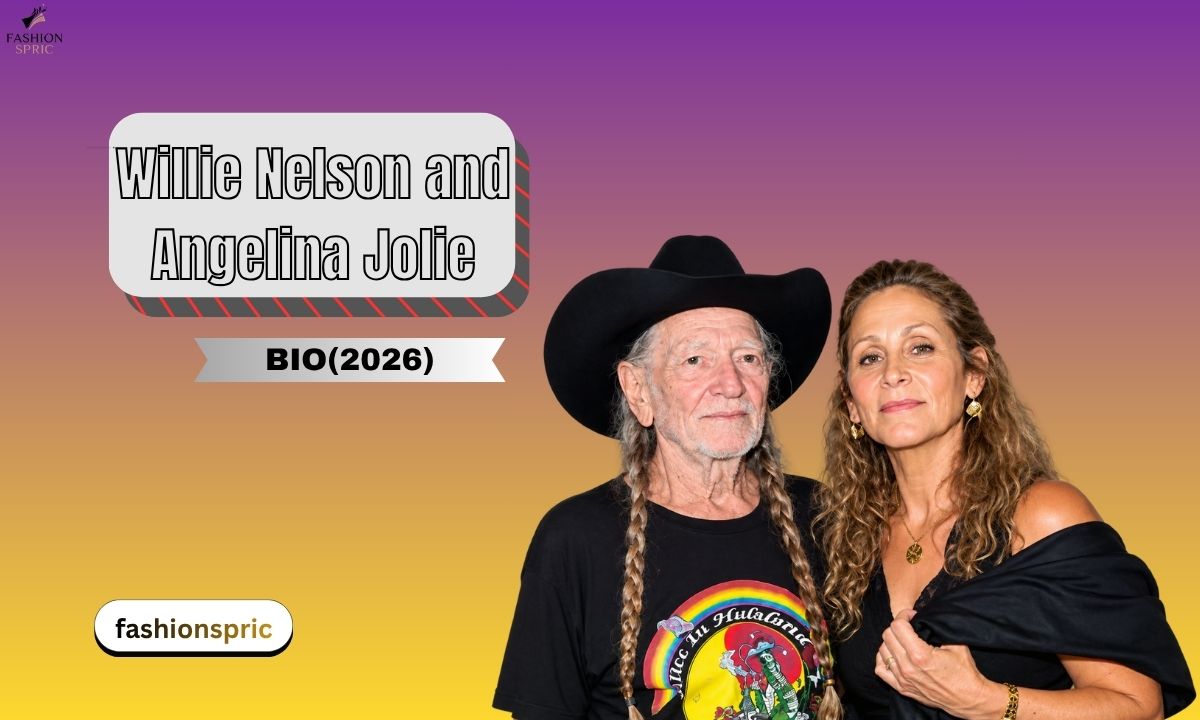 Willie Nelson and Angelina Jolie